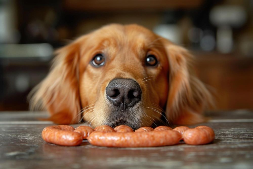 Toxic food for dogs - article illustration from category health