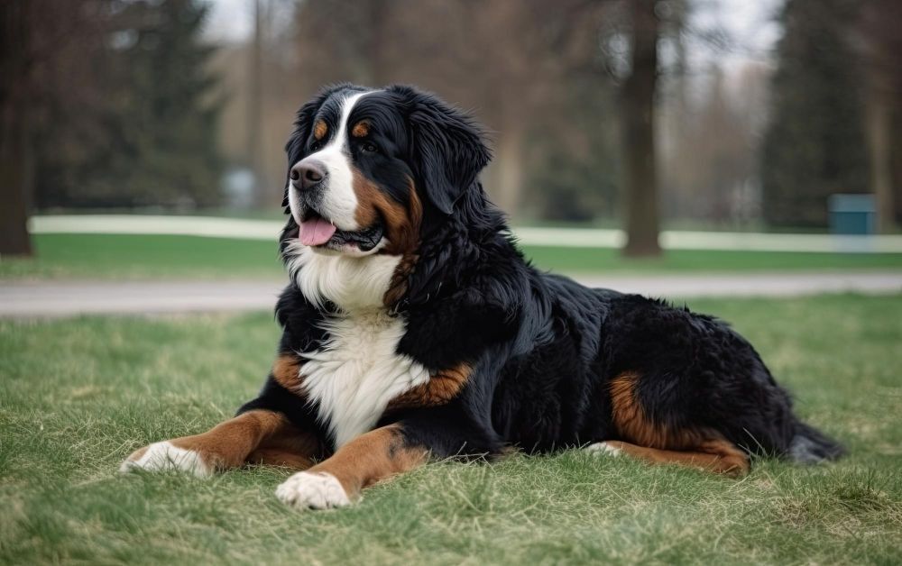 Bernese Mountain Dog: A gentle and loyal giant with a big heart - article illustration from category dog-breeds